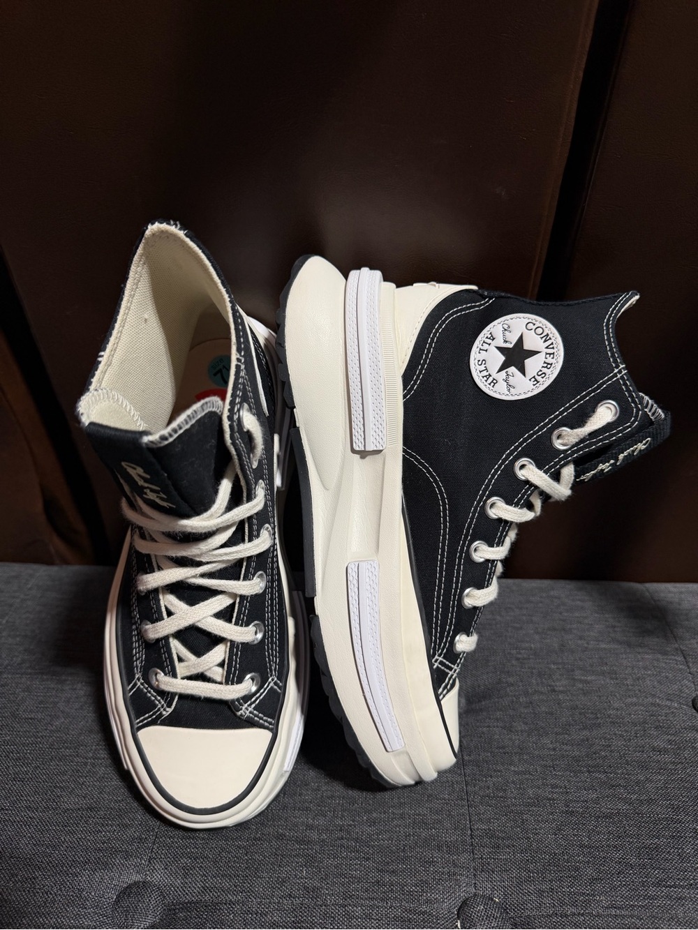 Converse Run Star Legacy CX Chuck Taylor Black Platform Sneakers Women’s 7.5 - Picture 3 of 13